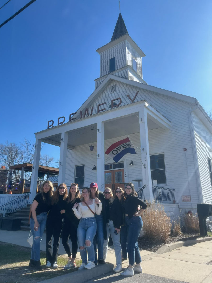 Brewery trip party bus transportation in Michiana