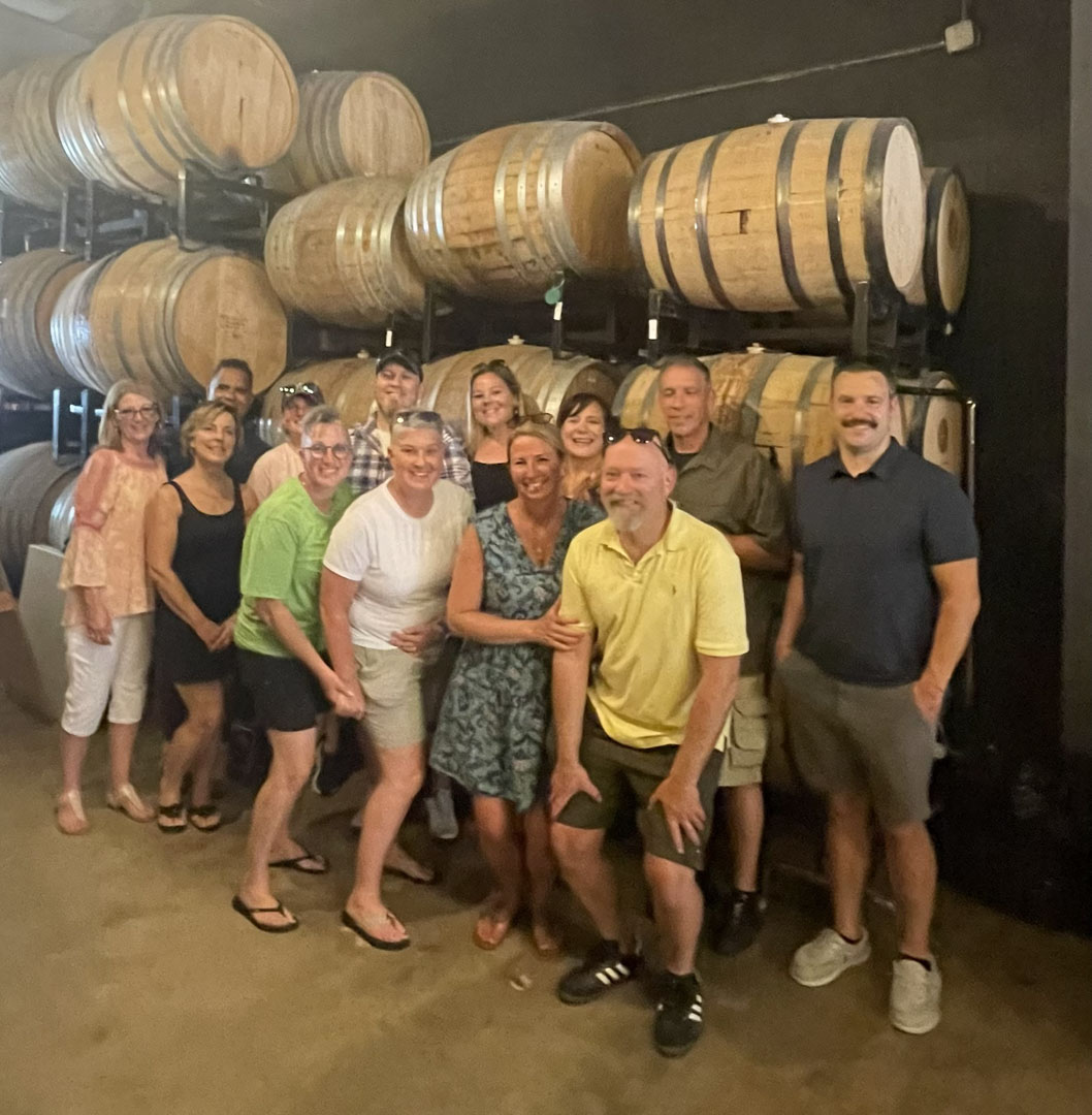 Distillery trip party bus in Michiana