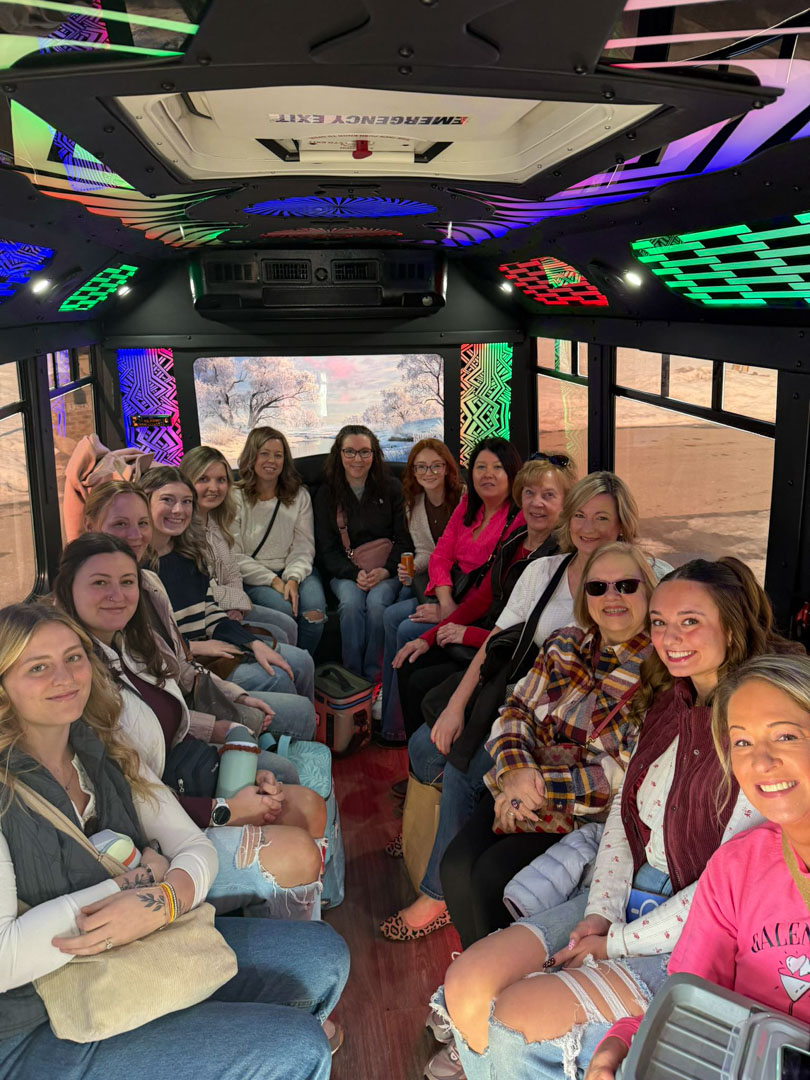 Private party bus transportation in Michiana