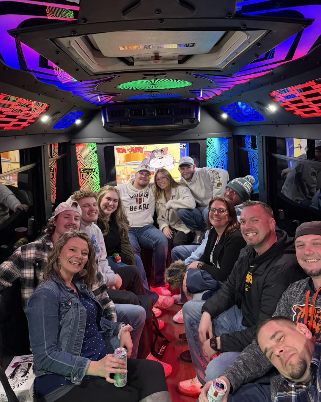 Party bus in Baroda, Michigan for custom group celebrations and local excursions